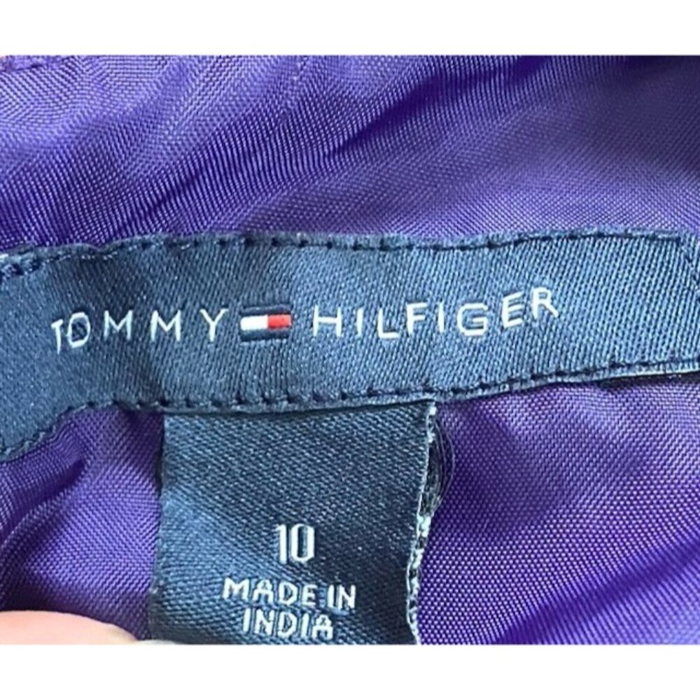 Tommy Hilfiger Girls Colorful Striped‎ Flare Dress Sleeveless 10 - Party Wedding - Picture 4 of 11